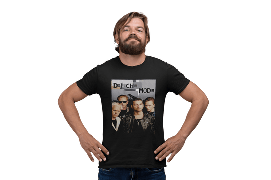 Playera Hombre Algodón Depeche Mode Música Beloma