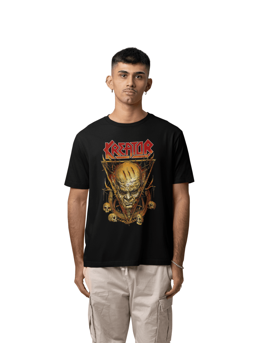 Playera Hombre Algodón Kreator Música Beloma