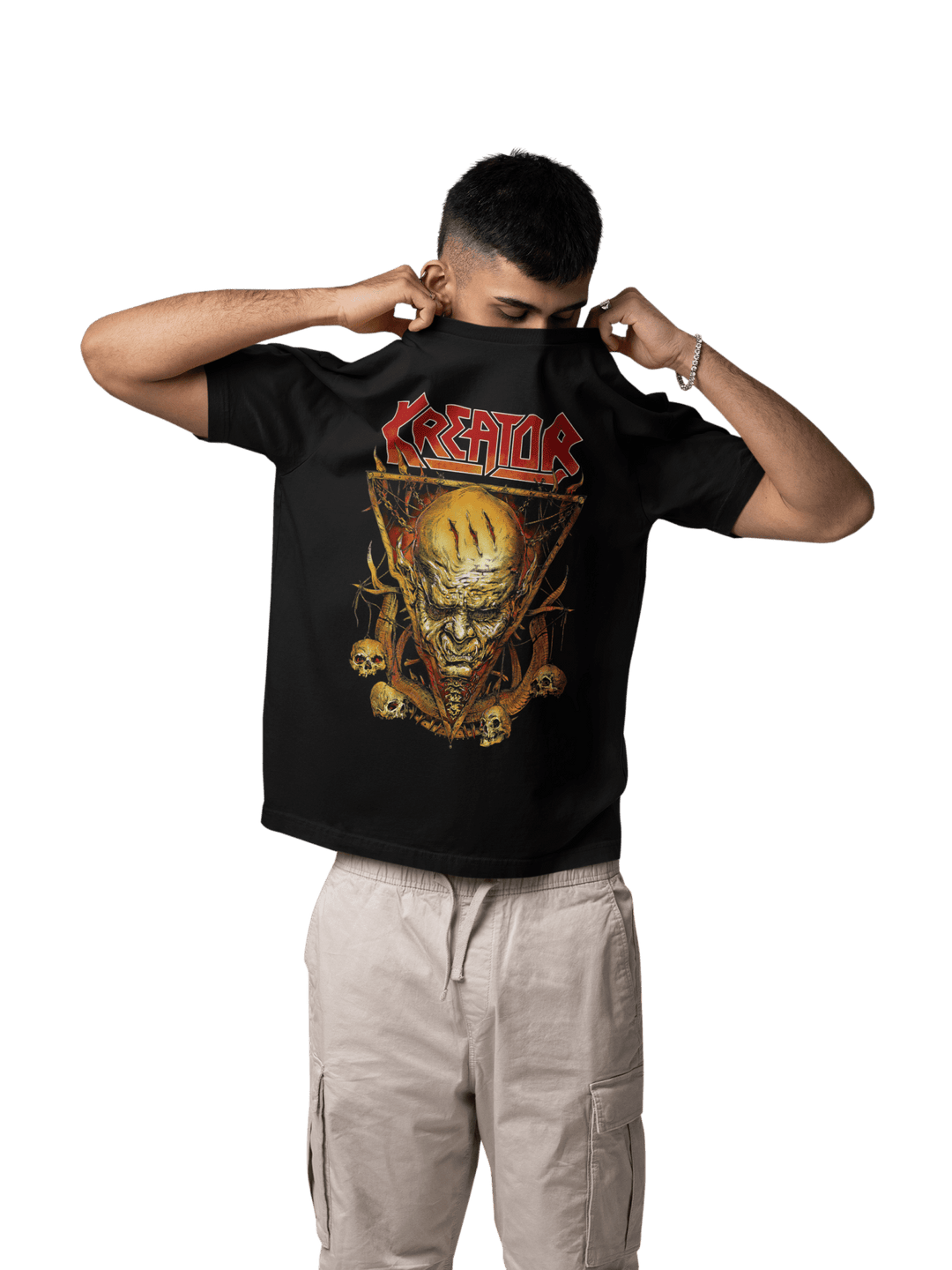 Playera Hombre Algodón Kreator Música Beloma
