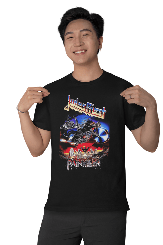 Playera Hombre Algodón Judas Priest Música Beloma