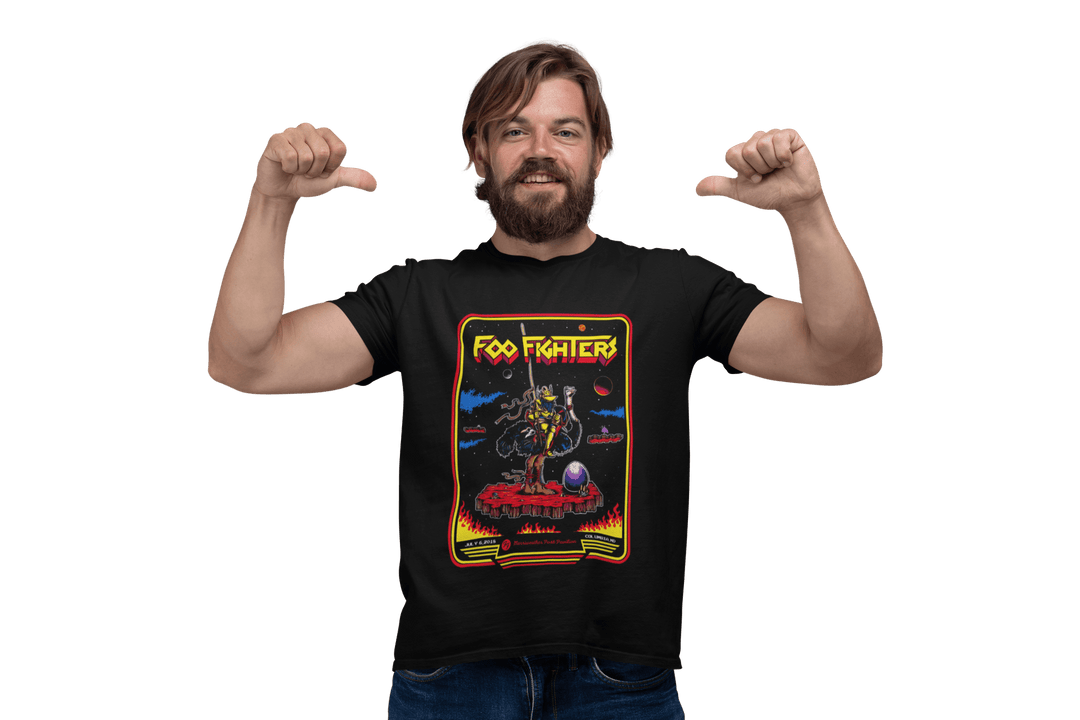 Playera Hombre Algodón Foo Fighters Música Beloma