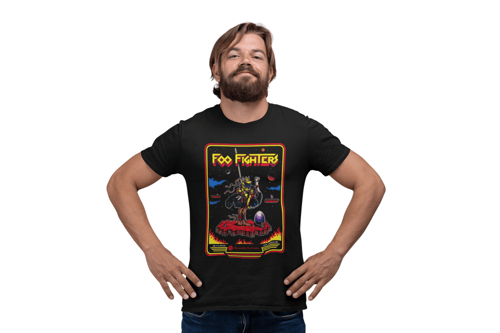 Playera Hombre Algodón Foo Fighters Música Beloma