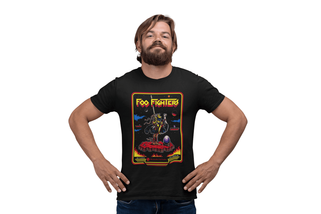 Playera Hombre Algodón Foo Fighters Música Beloma