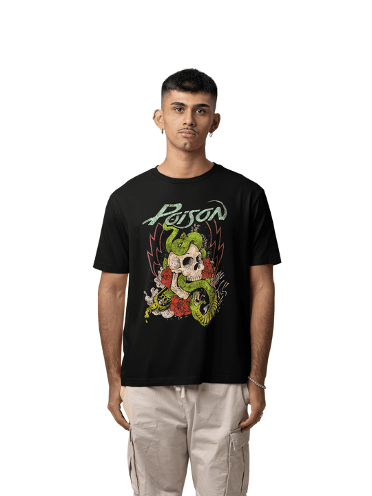 Playera Hombre Algodón Poison Música Beloma