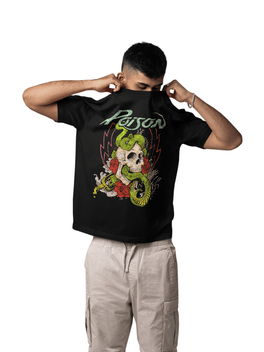 Playera Hombre Algodón Poison Música Beloma
