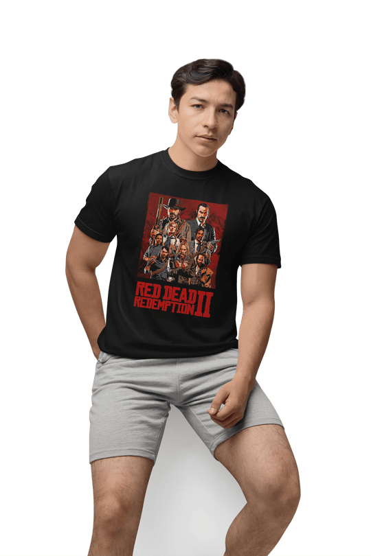 Playera Hombre Algodón Red Dead Redemption Videojuegos Beloma