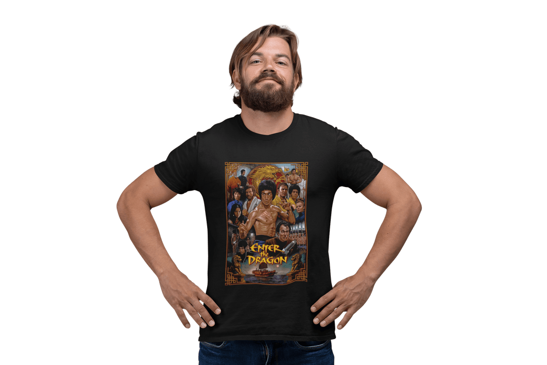 Playera Hombre Algodón Enter The Dragon Películas Beloma