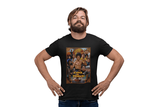 Playera Hombre Algodón Enter The Dragon Películas Beloma