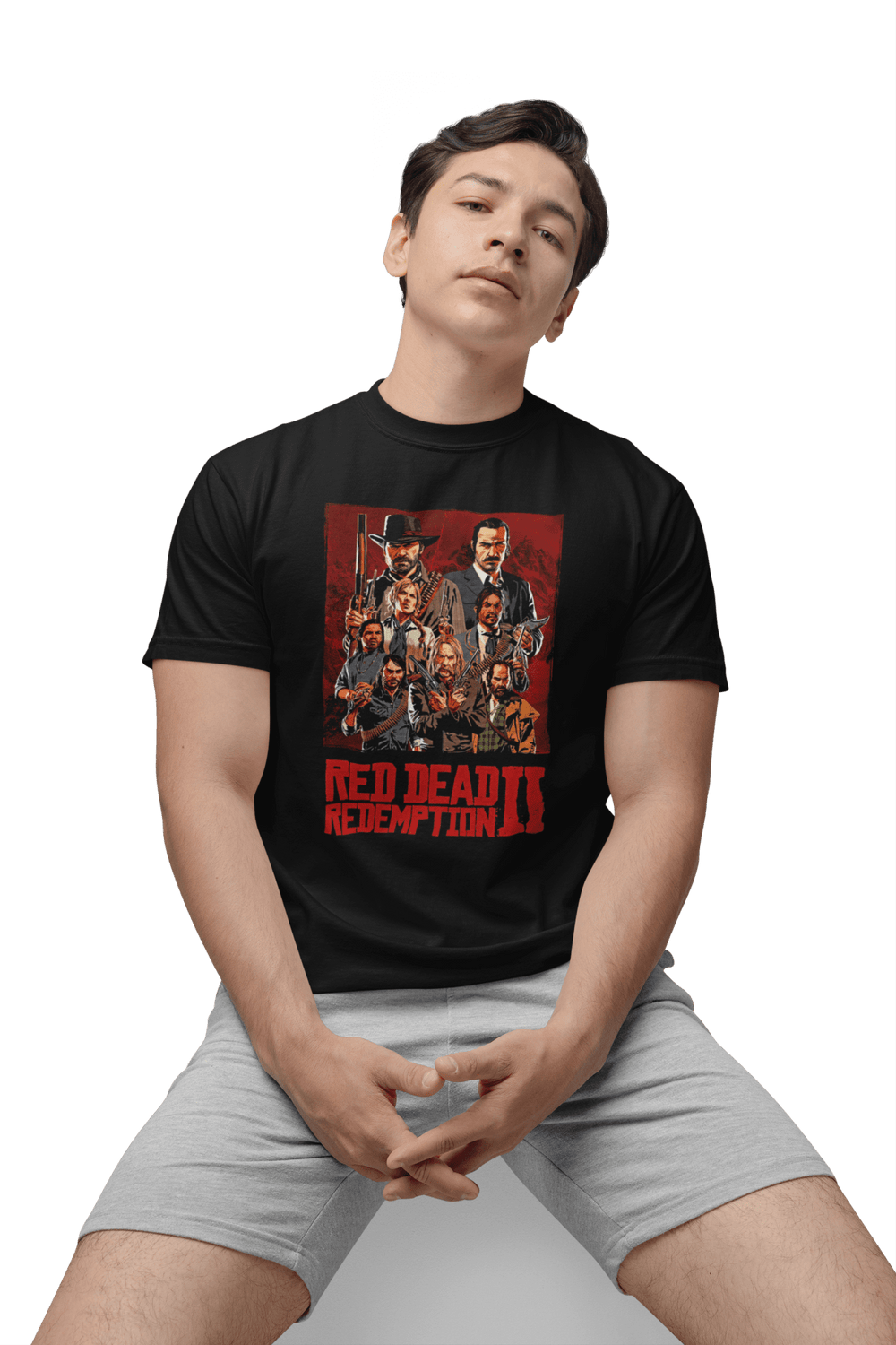 Playera Hombre Algodón Red Dead Redemption Videojuegos Beloma