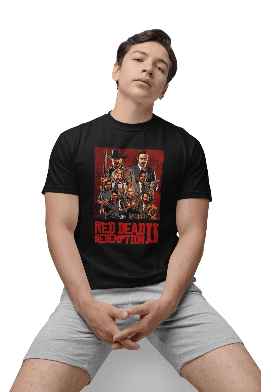 Playera Hombre Algodón Red Dead Redemption Videojuegos Beloma