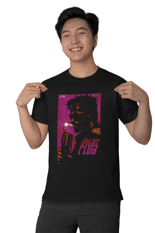 Playera Hombre Algodón Fight Club Película Beloma