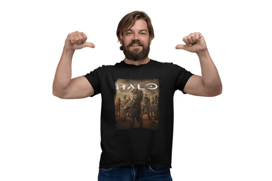 Playera Hombre Algodón Halo Videojuegos Beloma