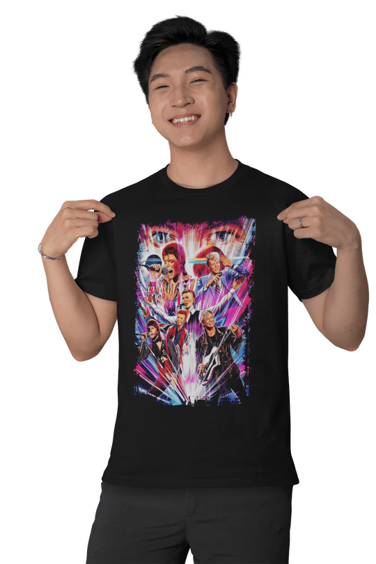 Playera Hombre Algodón David Bowie Música Beloma