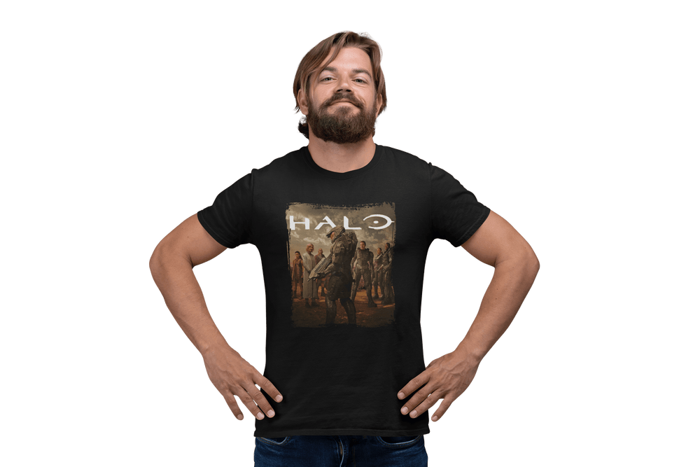 Playera Hombre Algodón Halo Videojuegos Beloma