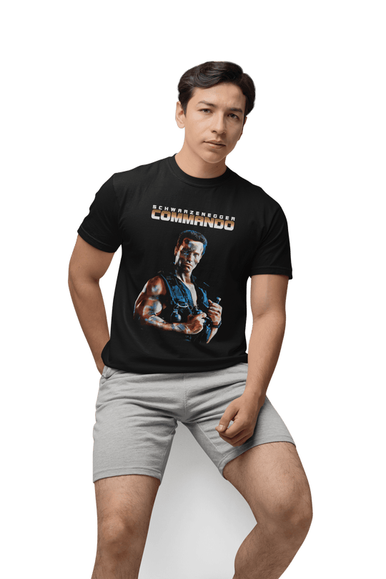 Playera Hombre Algodón Comando Películas Beloma