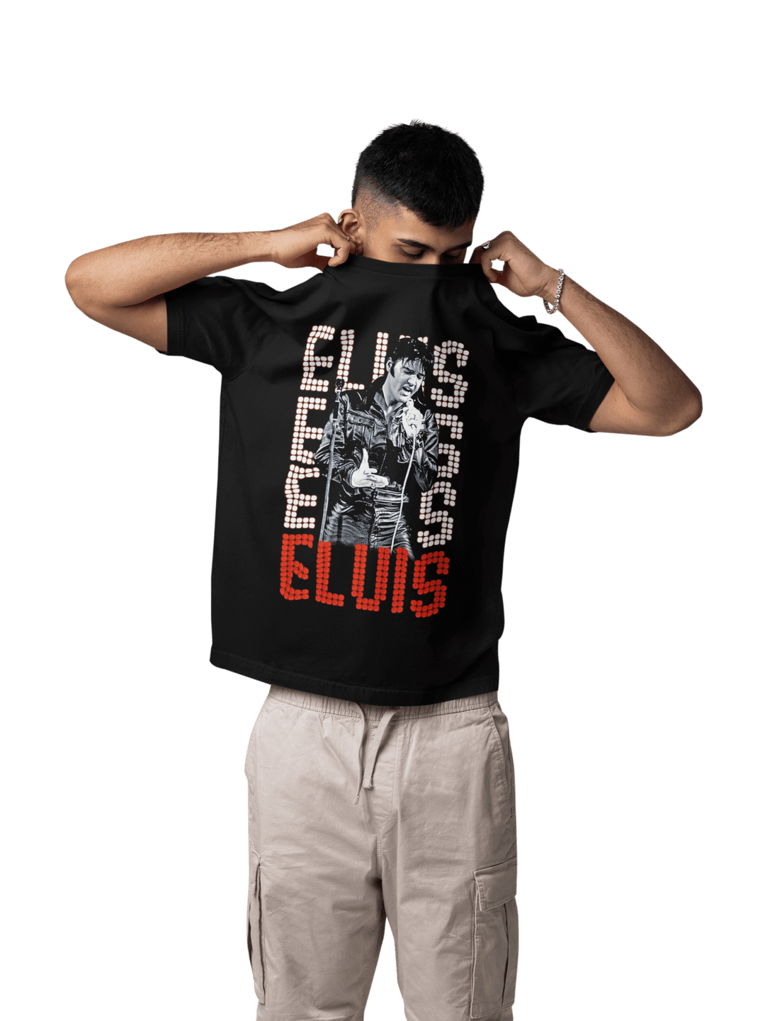 Playera Hombre Algodón Elvis Presley Música Beloma