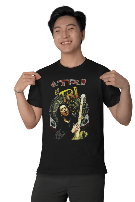 Playera Hombre Algodón El Tri Somos La Raza Música Beloma