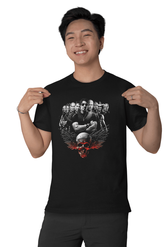 Playera Hombre Algodón Los Indestructibles Películas Beloma