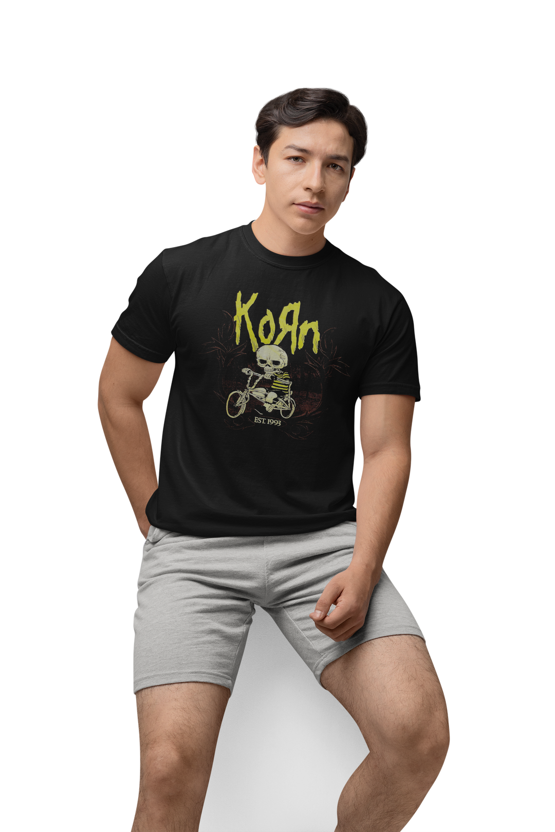 Playera Hombre Algodón Korn Música Beloma