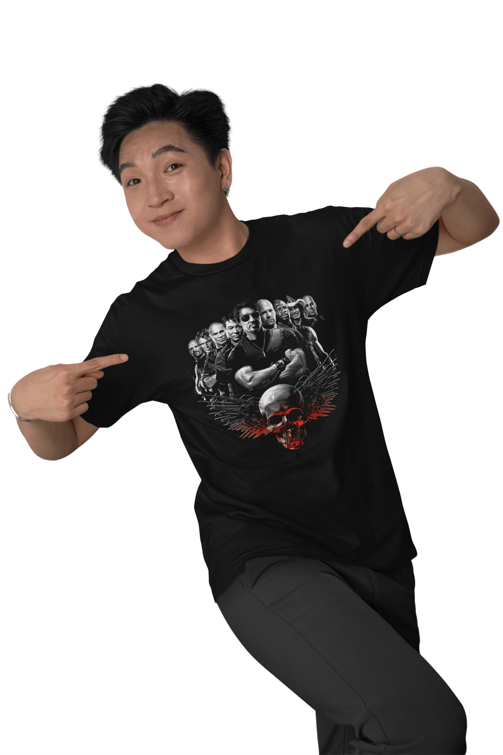 Playera Hombre Algodón Los Indestructibles Películas Beloma