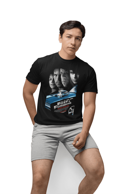 Playera Hombre Algodón Fast And Furious Películas Beloma