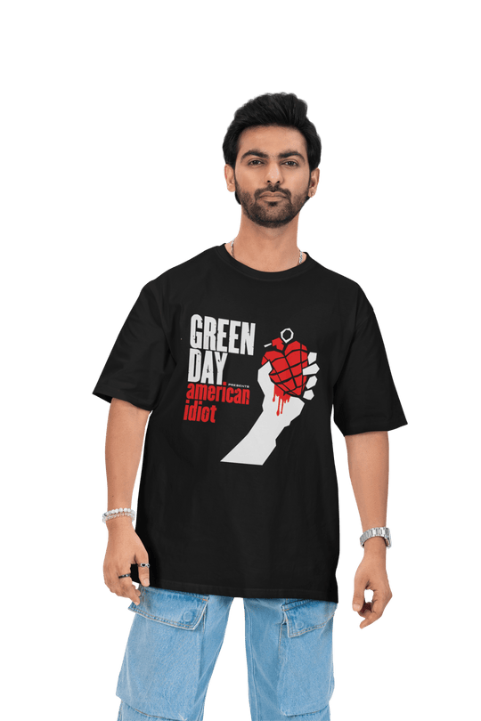 Playera Hombre Algodón Green Day Música Beloma