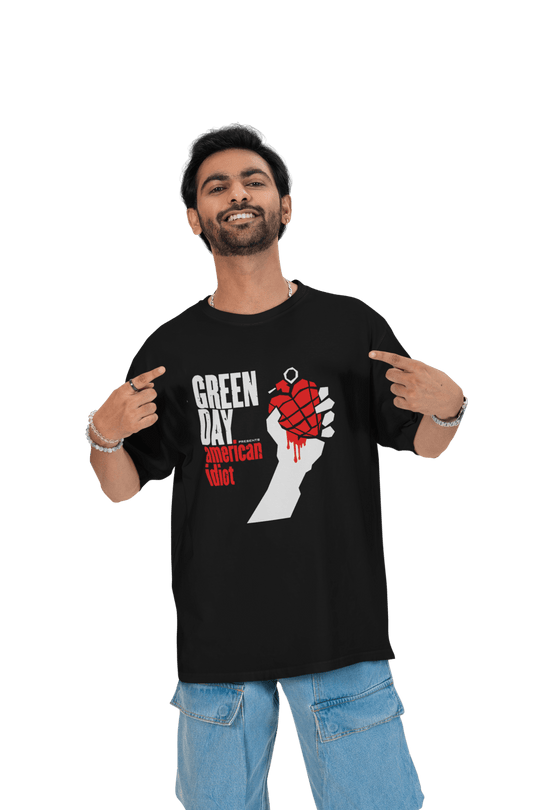 Playera Hombre Algodón Green Day Música Beloma