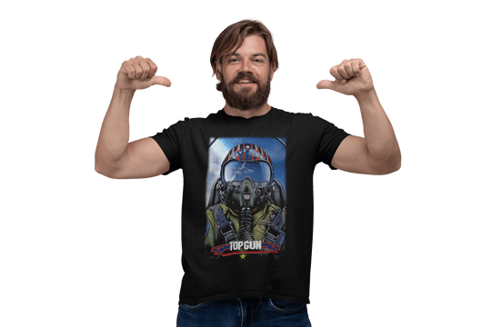 Playera Hombre Algodón Top Gun Poster Películas Beloma