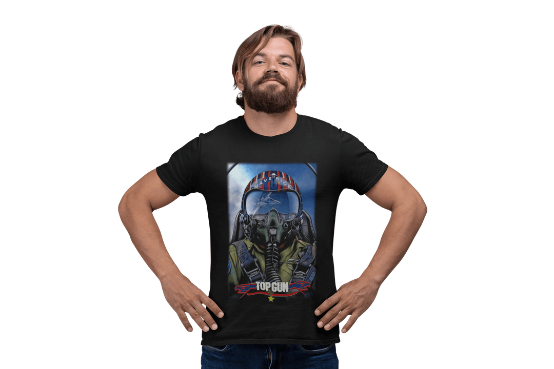 Playera Hombre Algodón Top Gun Poster Películas Beloma