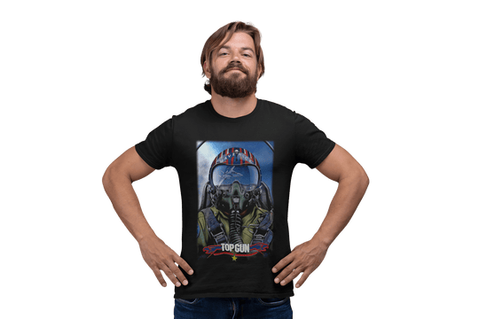 Playera Hombre Algodón Top Gun Poster Películas Beloma