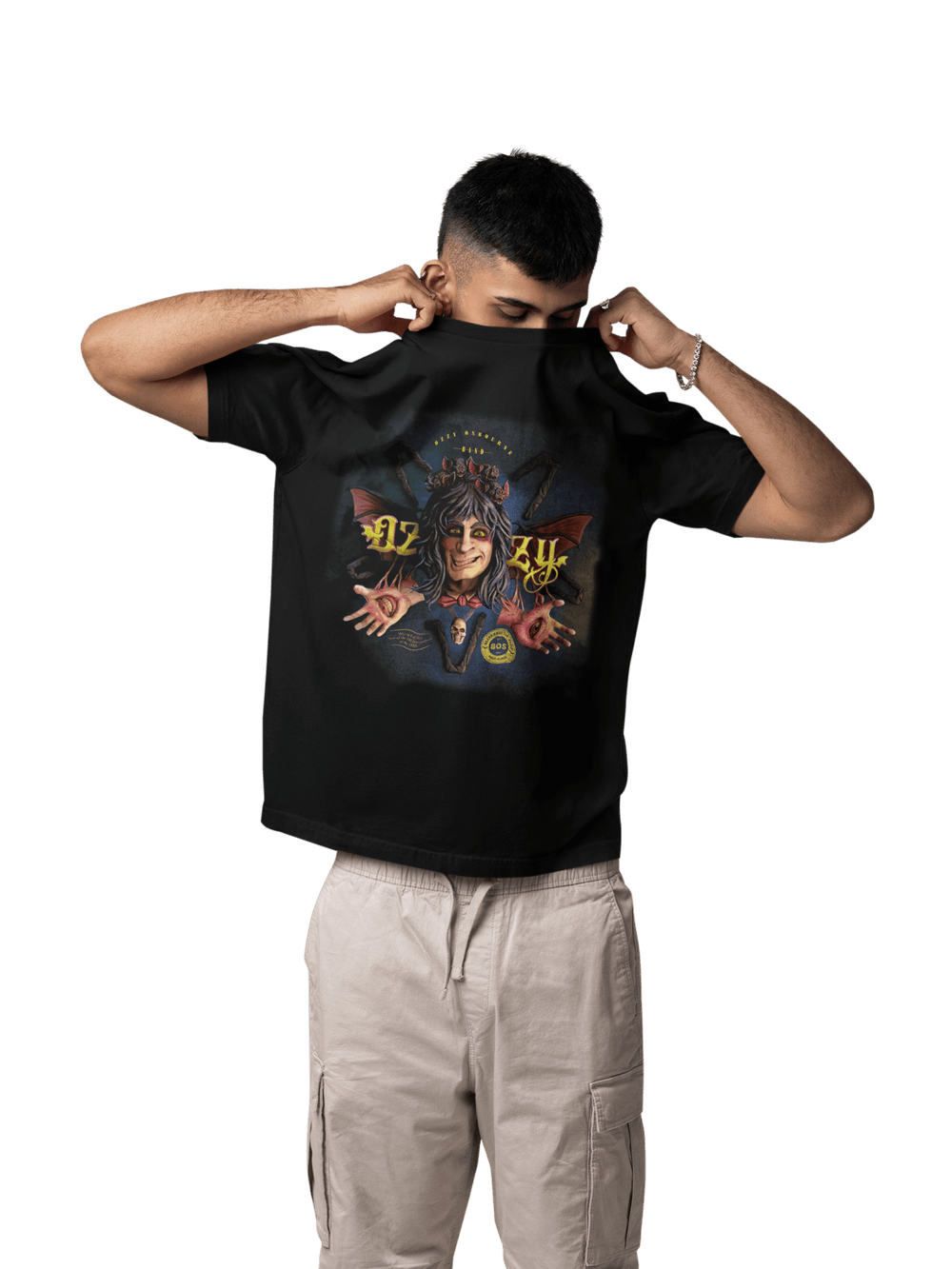 Playera Hombre Algodón Ozzy Osbourne Música Beloma
