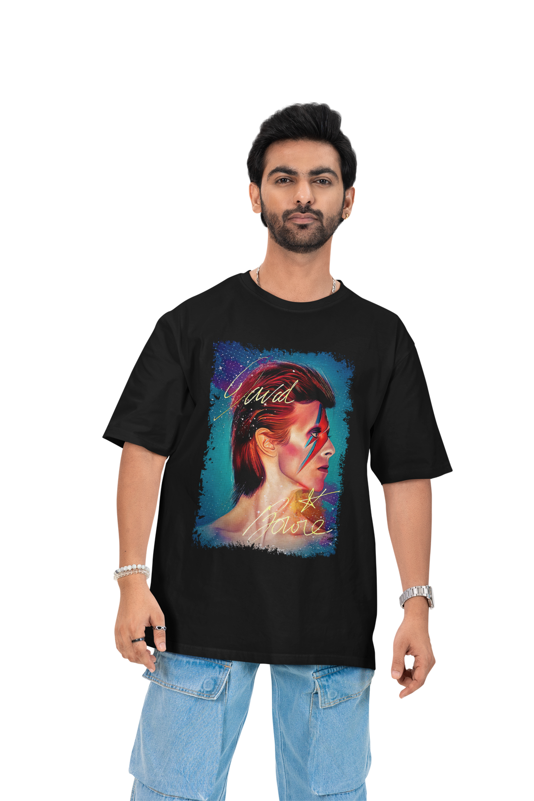 Playera Hombre Algodón David Bowie Música Beloma