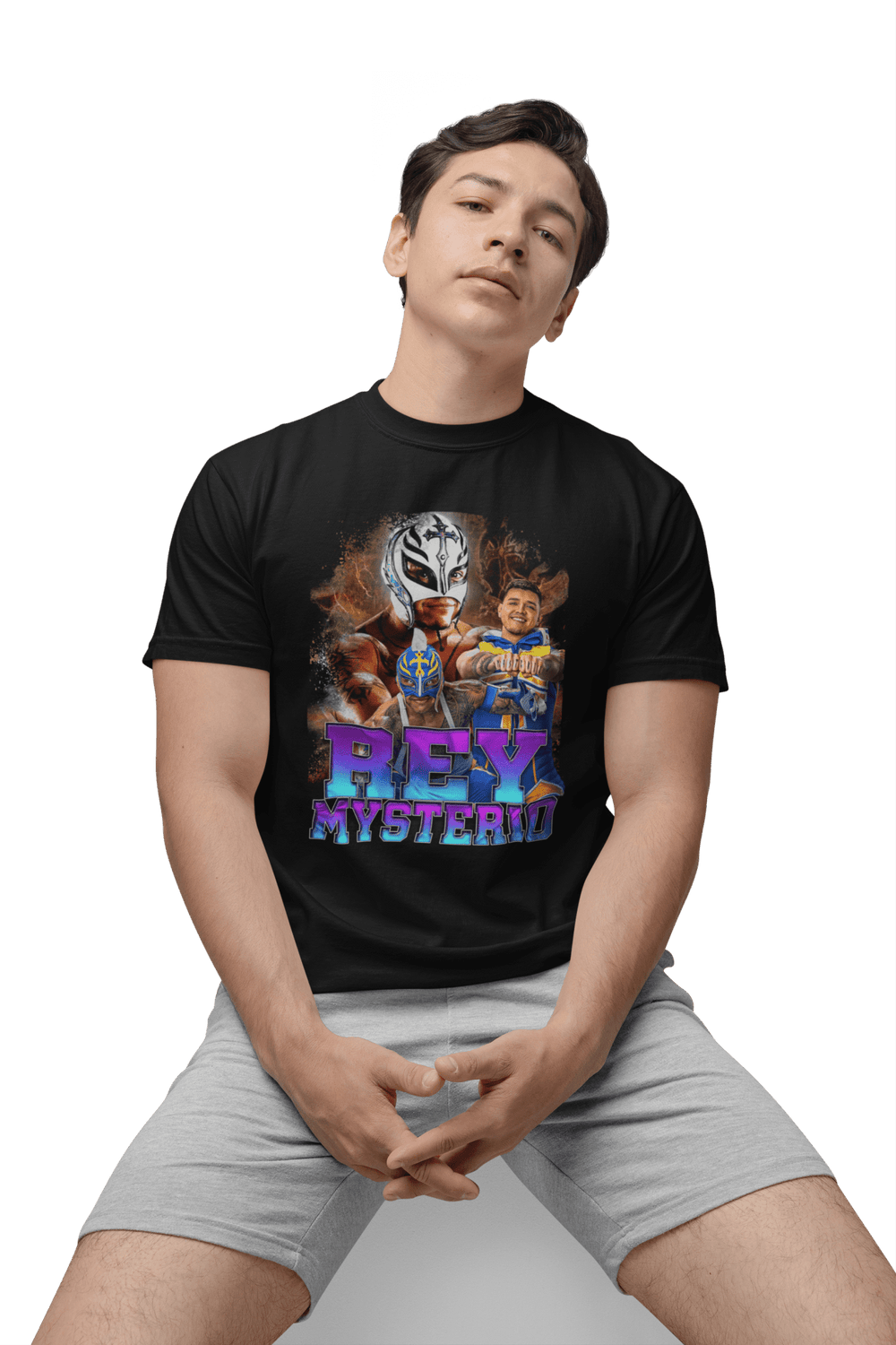 Playera Lucha Libre Hombre Algodón Rey Mysterio Beloma
