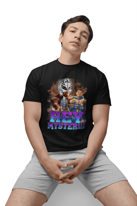 Playera Lucha Libre Hombre Algodón Rey Mysterio Beloma
