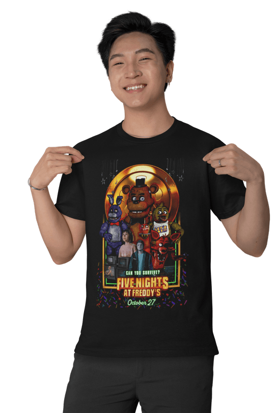 Playera Hombre Algodon Five Night At Freddy's Videojuegos Beloma