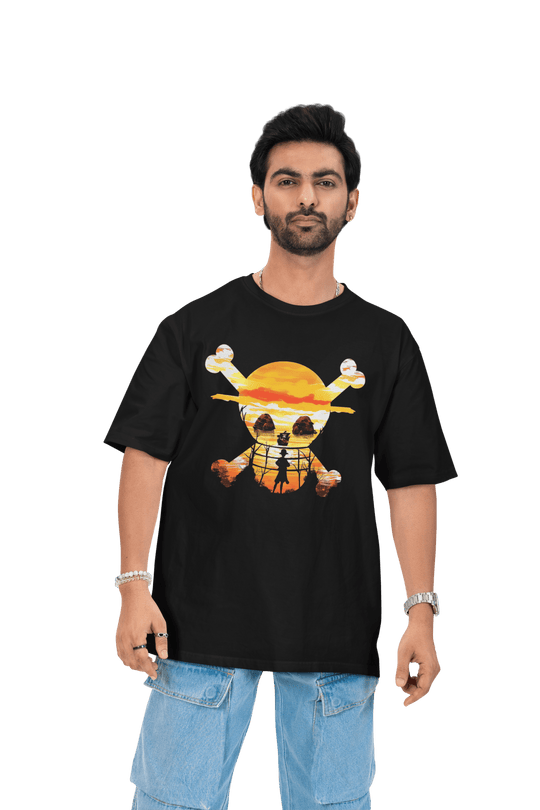 Playera Anime Hombre Algodon One Piece Luffy Beloma