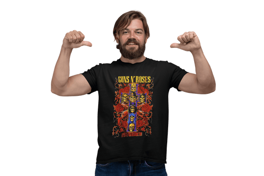 Playera Hombre Algodón Guns N' Roses Rock Música Beloma