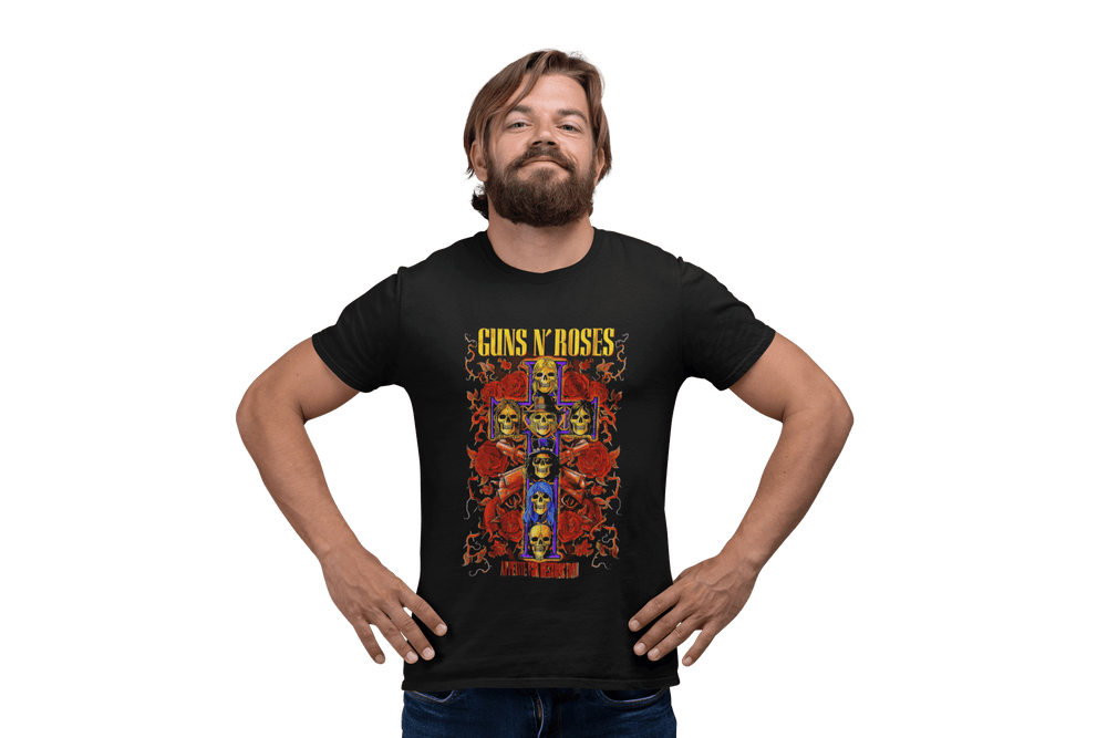 Playera Hombre Algodón Guns N' Roses Rock Música Beloma