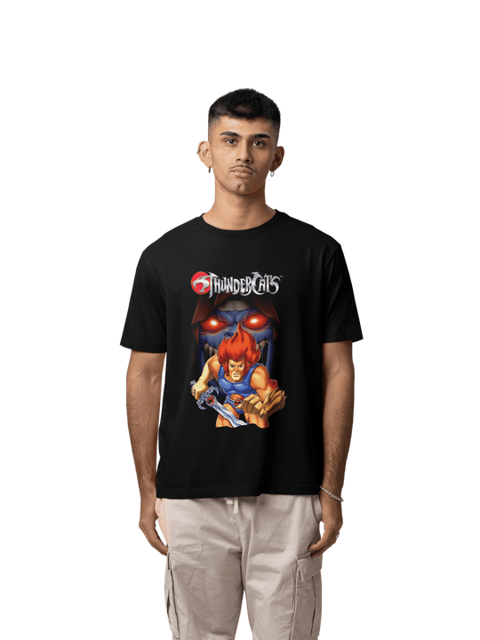 Playera Hombre Algodón Thundercats Lion-O Caricaturas Beloma