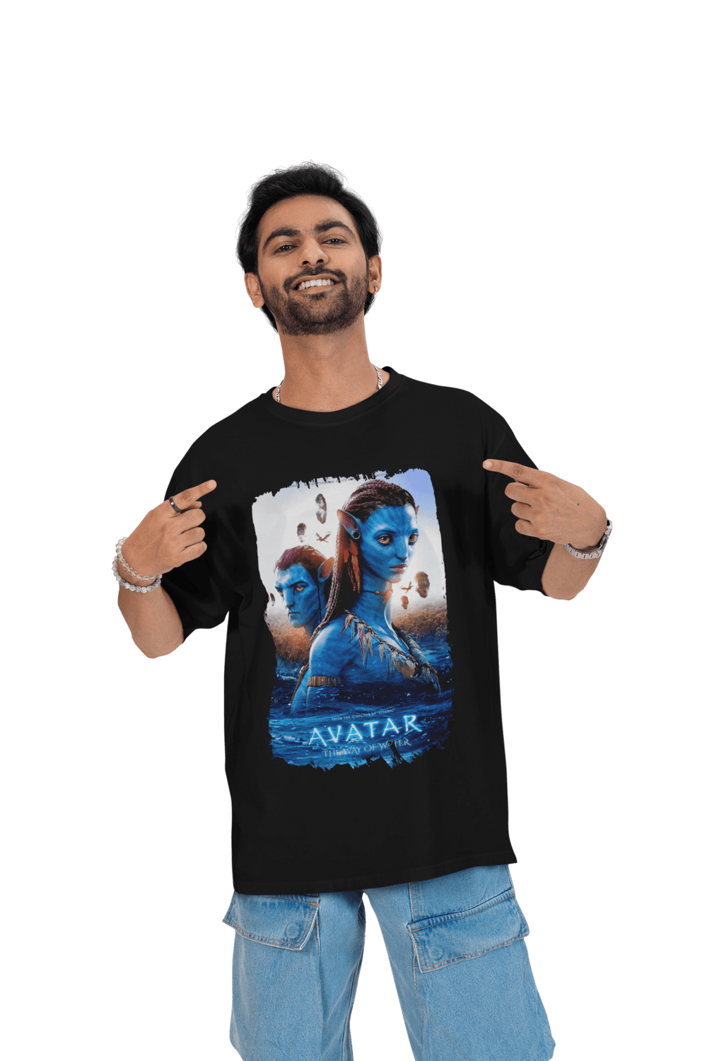 Playera Hombre Algodón Avatar The Way Of Water Películas Beloma