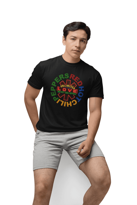 Playera Hombre Algodón Red Hot Chilli Peppers Música Beloma