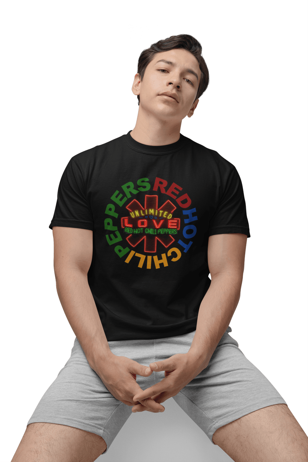Playera Hombre Algodón Red Hot Chilli Peppers Música Beloma