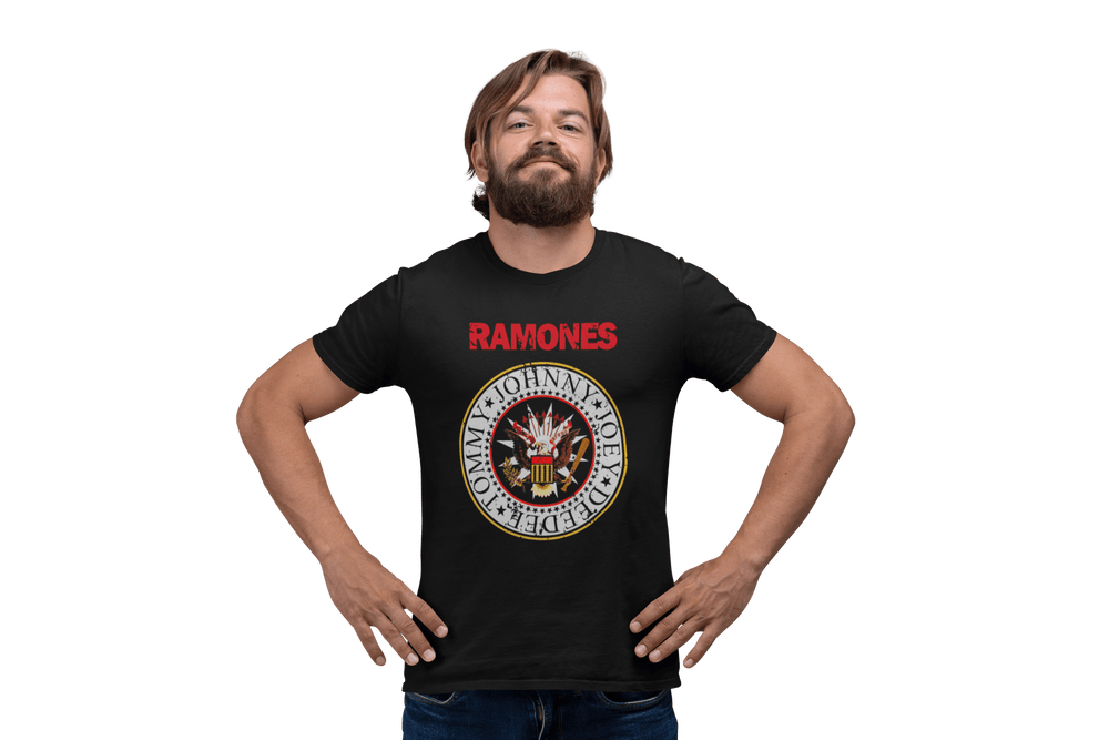 Playera Hombre Algodón The Ramones - Johnny Música Beloma