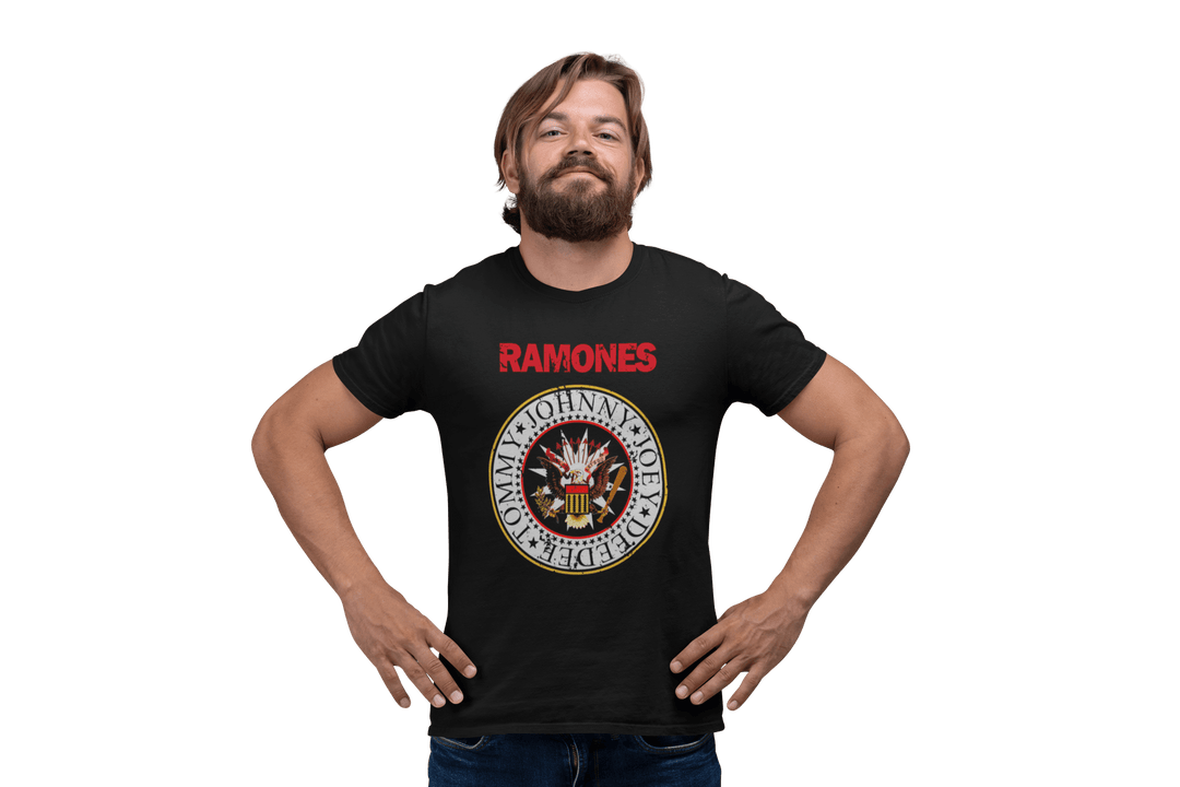 Playera Hombre Algodón The Ramones - Johnny Música Beloma