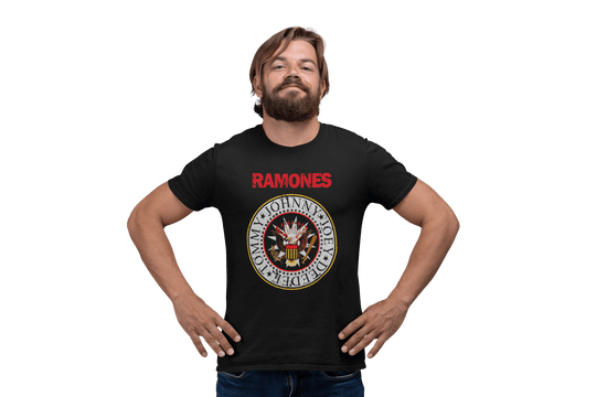 Playera Hombre Algodón The Ramones - Johnny Música Beloma