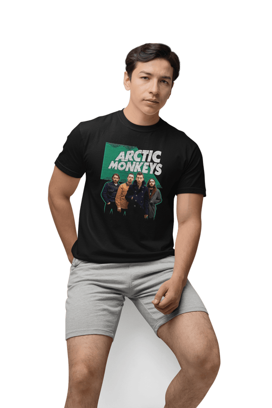 Playera Hombre Algodón Arctic Monkeys Banda Música Beloma