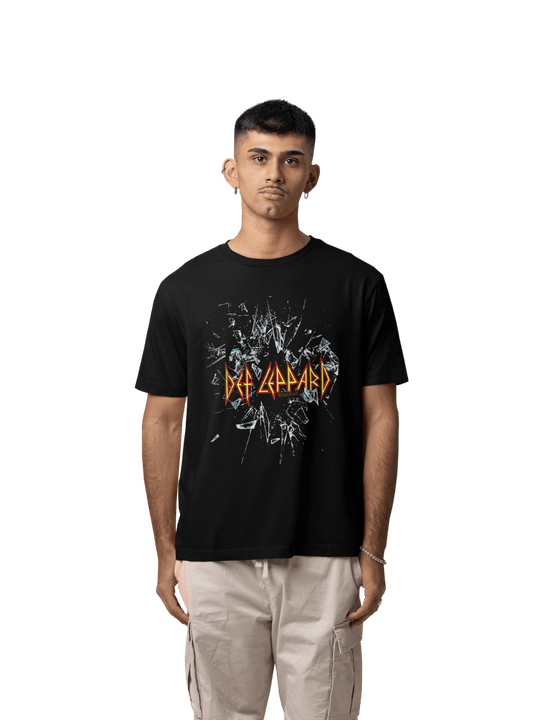 Playera Hombre Algodón Def Leppard Música Beloma