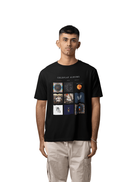 Playera Hombre Algodón Coldplay Rock Música Beloma