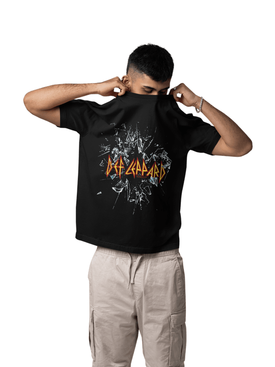 Playera Hombre Algodón Def Leppard Música Beloma