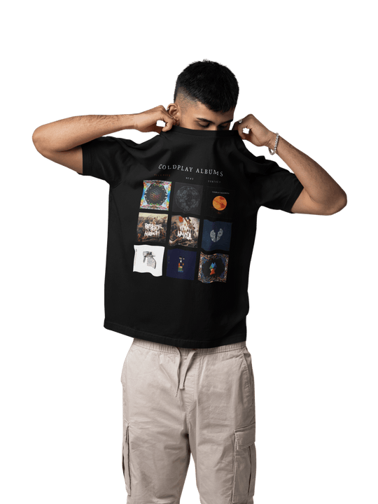 Playera Hombre Algodón Coldplay Rock Música Beloma